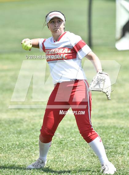 Thumbnail 1 in Mountain View vs. Cathedral Catholic (Michelle Carew Classic) photogallery.
