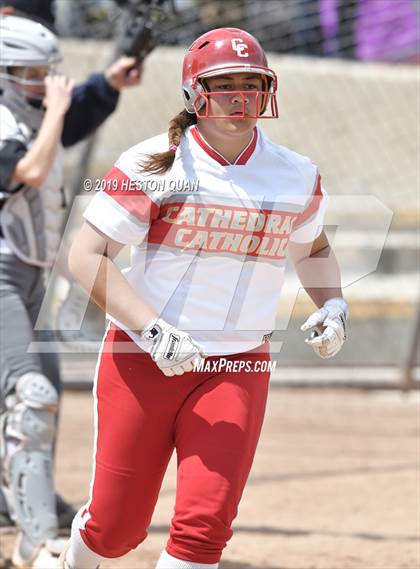 Thumbnail 1 in Mountain View vs. Cathedral Catholic (Michelle Carew Classic) photogallery.