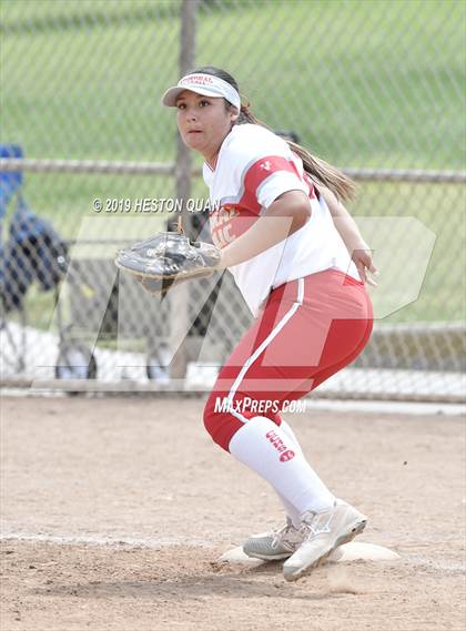 Thumbnail 1 in Mountain View vs. Cathedral Catholic (Michelle Carew Classic) photogallery.