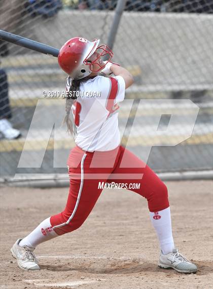 Thumbnail 3 in Mountain View vs. Cathedral Catholic (Michelle Carew Classic) photogallery.