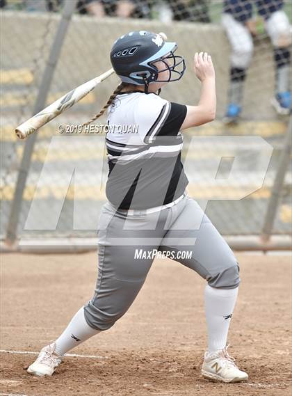 Thumbnail 2 in Mountain View vs. Cathedral Catholic (Michelle Carew Classic) photogallery.