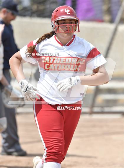 Thumbnail 2 in Mountain View vs. Cathedral Catholic (Michelle Carew Classic) photogallery.