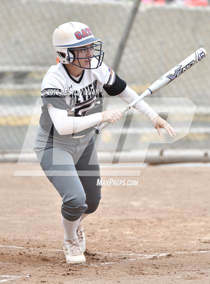 Thumbnail 3 in Mountain View vs. Cathedral Catholic (Michelle Carew Classic) photogallery.