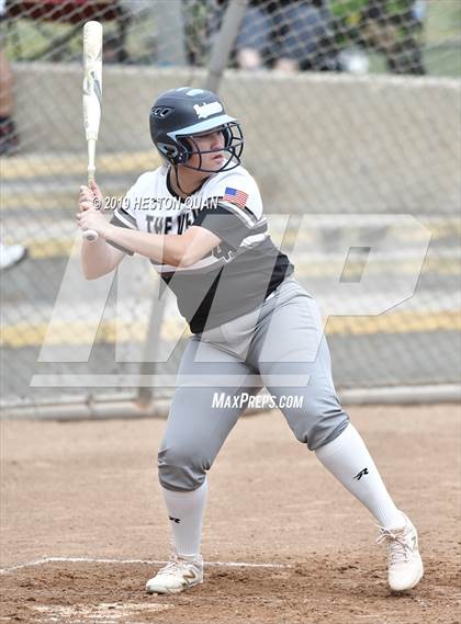 Thumbnail 2 in Mountain View vs. Cathedral Catholic (Michelle Carew Classic) photogallery.