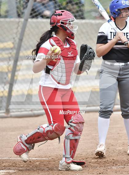 Thumbnail 3 in Mountain View vs. Cathedral Catholic (Michelle Carew Classic) photogallery.