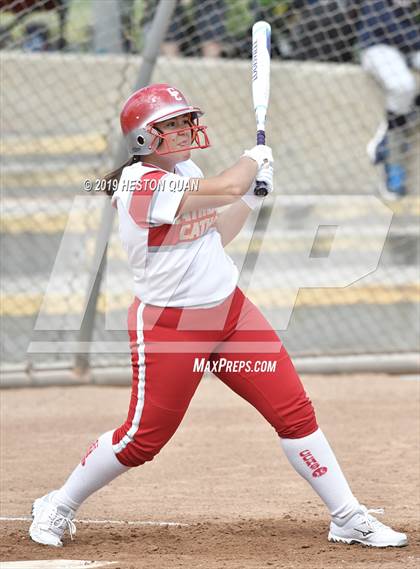 Thumbnail 3 in Mountain View vs. Cathedral Catholic (Michelle Carew Classic) photogallery.