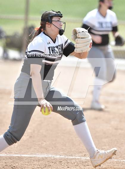 Thumbnail 3 in Mountain View vs. Cathedral Catholic (Michelle Carew Classic) photogallery.