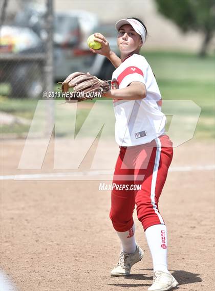 Thumbnail 2 in Mountain View vs. Cathedral Catholic (Michelle Carew Classic) photogallery.