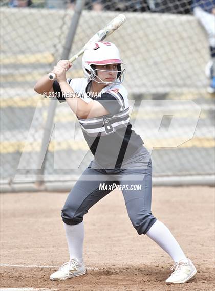 Thumbnail 3 in Mountain View vs. Cathedral Catholic (Michelle Carew Classic) photogallery.