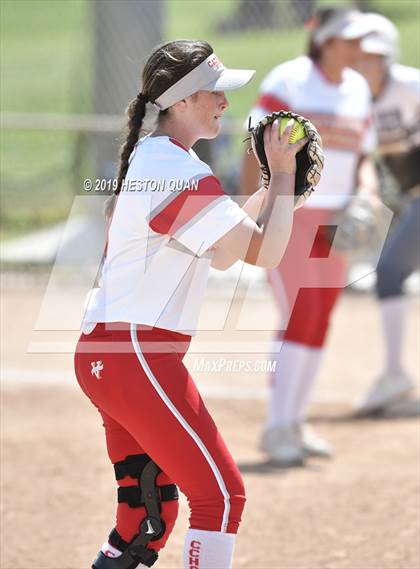 Thumbnail 2 in Mountain View vs. Cathedral Catholic (Michelle Carew Classic) photogallery.