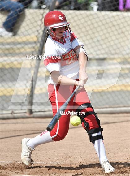 Thumbnail 2 in Mountain View vs. Cathedral Catholic (Michelle Carew Classic) photogallery.
