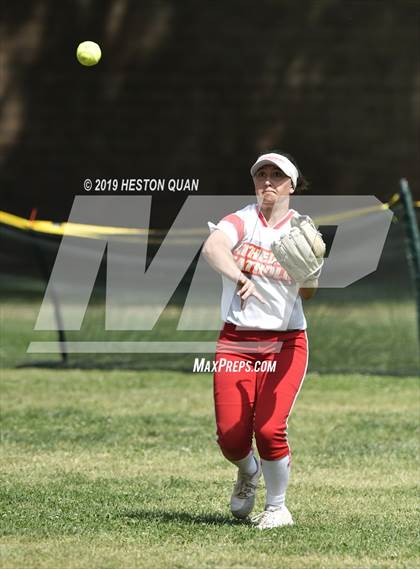 Thumbnail 3 in Mountain View vs. Cathedral Catholic (Michelle Carew Classic) photogallery.