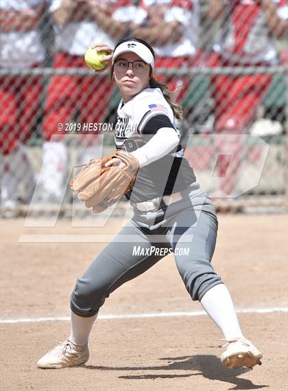 Thumbnail 3 in Mountain View vs. Cathedral Catholic (Michelle Carew Classic) photogallery.