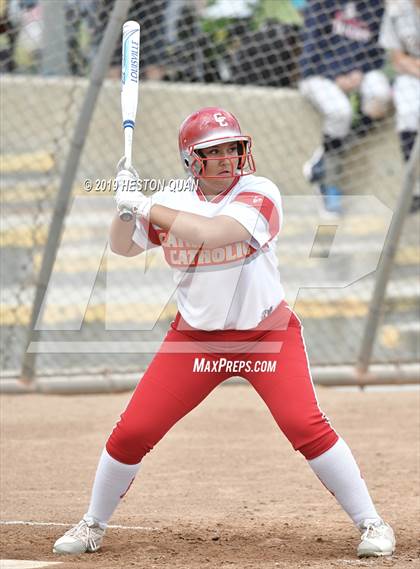 Thumbnail 2 in Mountain View vs. Cathedral Catholic (Michelle Carew Classic) photogallery.