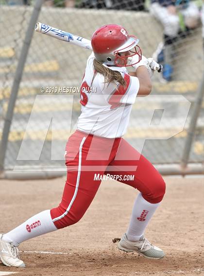 Thumbnail 3 in Mountain View vs. Cathedral Catholic (Michelle Carew Classic) photogallery.