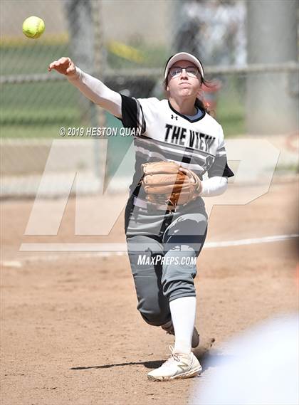 Thumbnail 1 in Mountain View vs. Cathedral Catholic (Michelle Carew Classic) photogallery.