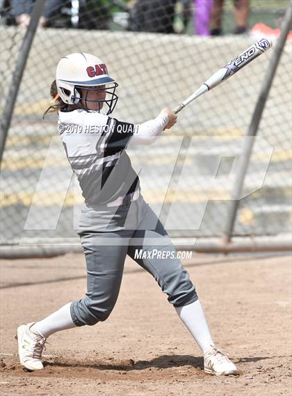 Thumbnail 2 in Mountain View vs. Cathedral Catholic (Michelle Carew Classic) photogallery.