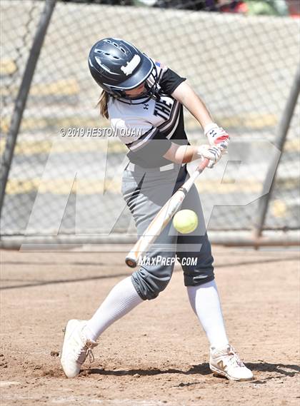 Thumbnail 1 in Mountain View vs. Cathedral Catholic (Michelle Carew Classic) photogallery.