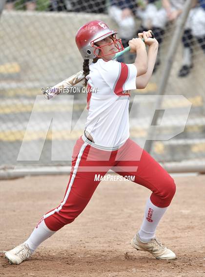 Thumbnail 2 in Mountain View vs. Cathedral Catholic (Michelle Carew Classic) photogallery.