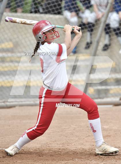 Thumbnail 1 in Mountain View vs. Cathedral Catholic (Michelle Carew Classic) photogallery.