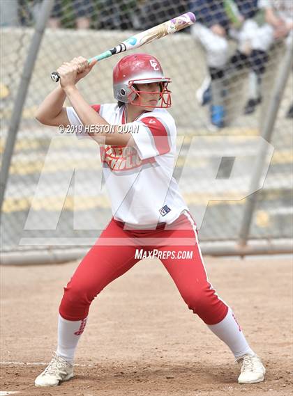 Thumbnail 1 in Mountain View vs. Cathedral Catholic (Michelle Carew Classic) photogallery.