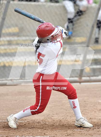 Thumbnail 3 in Mountain View vs. Cathedral Catholic (Michelle Carew Classic) photogallery.