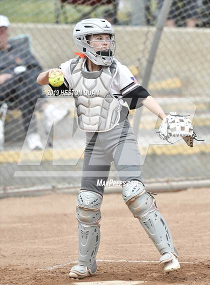Thumbnail 3 in Mountain View vs. Cathedral Catholic (Michelle Carew Classic) photogallery.