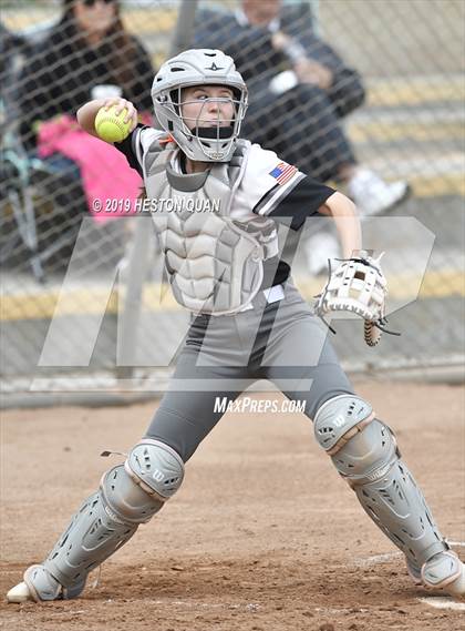 Thumbnail 2 in Mountain View vs. Cathedral Catholic (Michelle Carew Classic) photogallery.