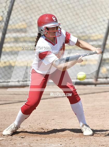 Thumbnail 1 in Mountain View vs. Cathedral Catholic (Michelle Carew Classic) photogallery.