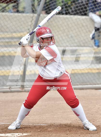 Thumbnail 2 in Mountain View vs. Cathedral Catholic (Michelle Carew Classic) photogallery.