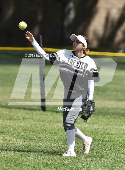 Thumbnail 3 in Mountain View vs. Cathedral Catholic (Michelle Carew Classic) photogallery.