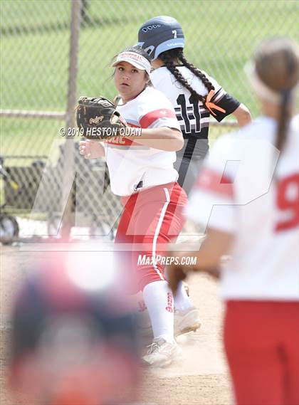 Thumbnail 1 in Mountain View vs. Cathedral Catholic (Michelle Carew Classic) photogallery.