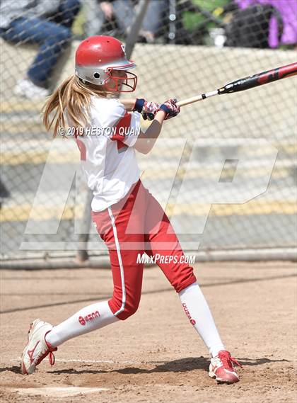 Thumbnail 1 in Mountain View vs. Cathedral Catholic (Michelle Carew Classic) photogallery.
