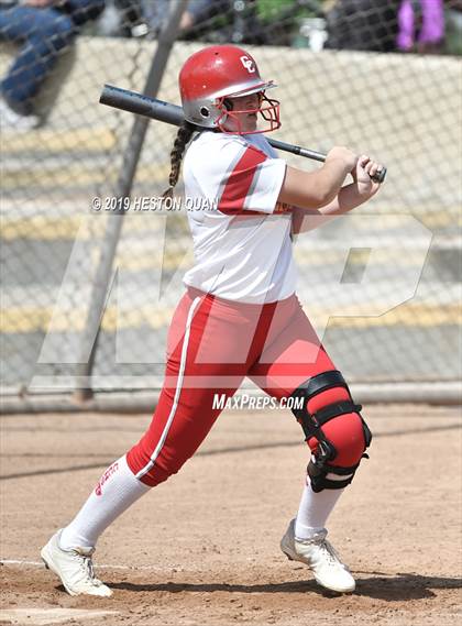 Thumbnail 2 in Mountain View vs. Cathedral Catholic (Michelle Carew Classic) photogallery.