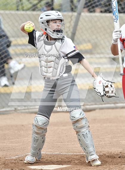 Thumbnail 1 in Mountain View vs. Cathedral Catholic (Michelle Carew Classic) photogallery.
