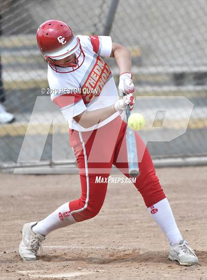 Thumbnail 2 in Mountain View vs. Cathedral Catholic (Michelle Carew Classic) photogallery.
