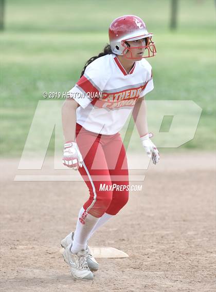 Thumbnail 1 in Mountain View vs. Cathedral Catholic (Michelle Carew Classic) photogallery.