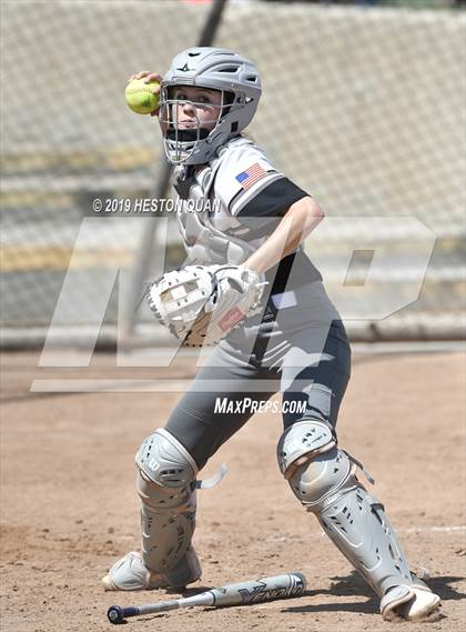 Thumbnail 3 in Mountain View vs. Cathedral Catholic (Michelle Carew Classic) photogallery.