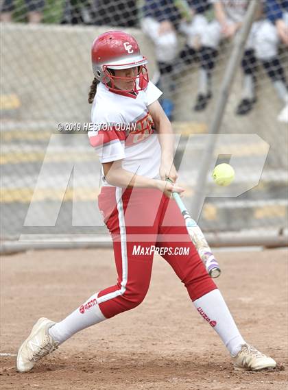 Thumbnail 2 in Mountain View vs. Cathedral Catholic (Michelle Carew Classic) photogallery.