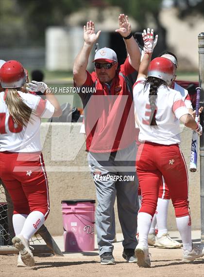 Thumbnail 1 in Mountain View vs. Cathedral Catholic (Michelle Carew Classic) photogallery.