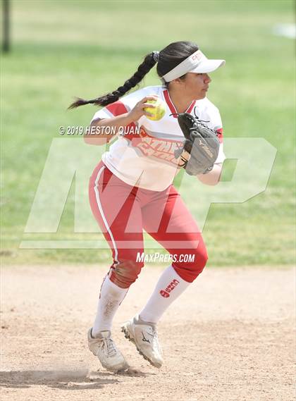 Thumbnail 2 in Mountain View vs. Cathedral Catholic (Michelle Carew Classic) photogallery.
