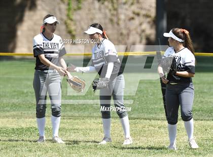 Thumbnail 2 in Mountain View vs. Cathedral Catholic (Michelle Carew Classic) photogallery.