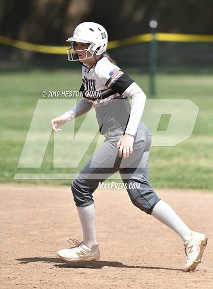 Thumbnail 2 in Mountain View vs. Cathedral Catholic (Michelle Carew Classic) photogallery.