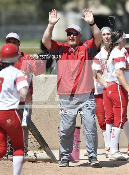 Thumbnail 2 in Mountain View vs. Cathedral Catholic (Michelle Carew Classic) photogallery.