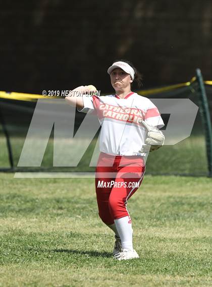 Thumbnail 2 in Mountain View vs. Cathedral Catholic (Michelle Carew Classic) photogallery.