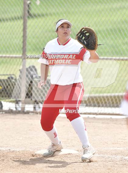 Thumbnail 1 in Mountain View vs. Cathedral Catholic (Michelle Carew Classic) photogallery.
