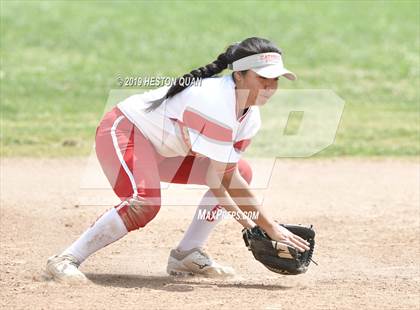 Thumbnail 3 in Mountain View vs. Cathedral Catholic (Michelle Carew Classic) photogallery.
