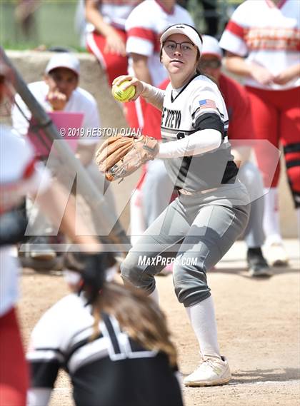 Thumbnail 3 in Mountain View vs. Cathedral Catholic (Michelle Carew Classic) photogallery.