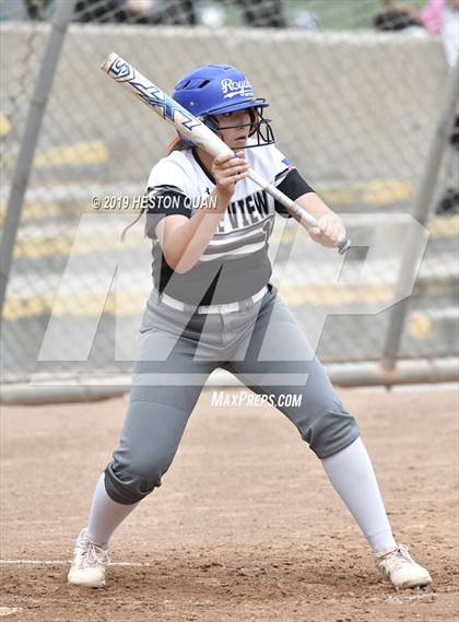 Thumbnail 1 in Mountain View vs. Cathedral Catholic (Michelle Carew Classic) photogallery.