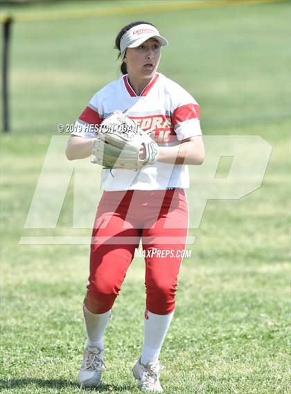 Thumbnail 2 in Mountain View vs. Cathedral Catholic (Michelle Carew Classic) photogallery.